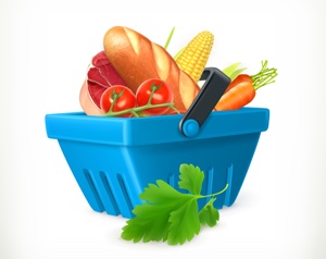 Карзина с продуктами